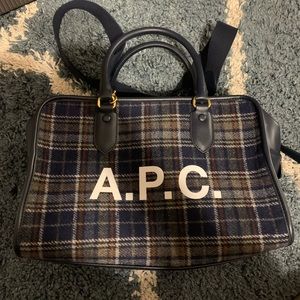 APC wool blend handbag